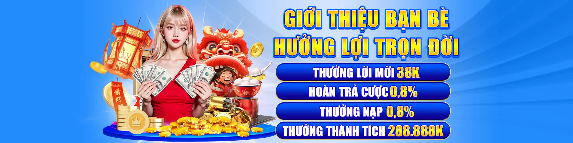 Hình ảnh banner chính cho trò chơi Nổ Hũ tại Sổ Đỏ Casino, với các biểu tượng slot game rực rỡ và hiệu ứng ánh sáng lấp lánh